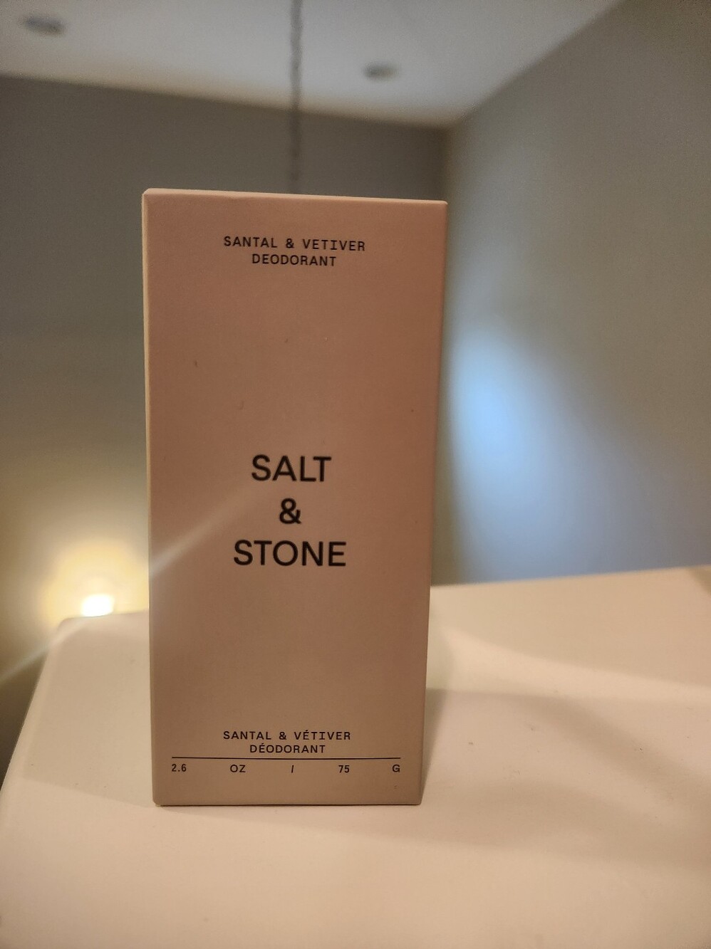 NIB Salt & Stone Santal And Vetiver Deoderant